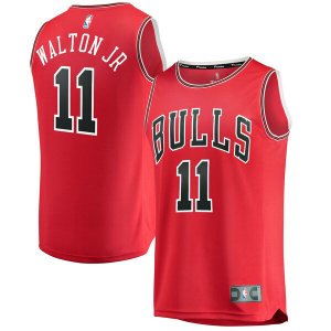 Camiseta Derrick Walton 11 Chicago Bulls 2019 Rojo Hombre