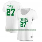 Camiseta Daniel Theis 27 Boston Celtics association edition Blanco Mujer