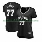 Camiseta DeMarre Carroll 77 San Antonio Spurs icon edition Negro Mujer