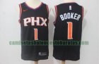 Camiseta Devin Booker 1 Phoenix Suns Baloncesto Negro Hombre