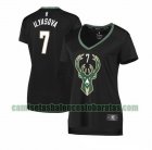 Camiseta Ersan Ilyasova 7 Milwaukee Bucks statement edition Negro Mujer