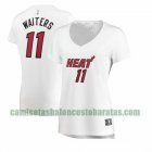 Camiseta James Johnson 11 Miami Heat association edition Blanco Mujer