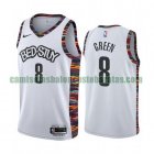 Camiseta Jeff Green 8 Brooklyn Nets 2020-21 City Edition Blanco Hombre