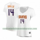 Camiseta Jevon Carter 14 Phoenix Suns association edition Blanco Mujer