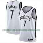 Camiseta Kevin Durant 7 Brooklyn Net 2020-21 Association Edition Swingman blanco Hombre