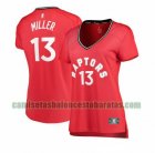 Camiseta Malcolm Miller 13 Toronto Raptors icon edition Rojo Mujer