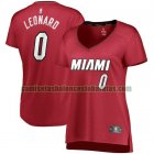 Camiseta Meyers Leonard 0 Miami Heat statement edition Rojo Mujer