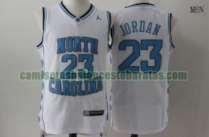 Camiseta Michael Jordan 23 Charlotte Hornets Baloncesto blanco Hombre
