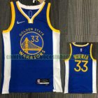 Camiseta NBA WISEMAN 33 Golden State Warriors 21-22 75 aniversario Azul Hombre