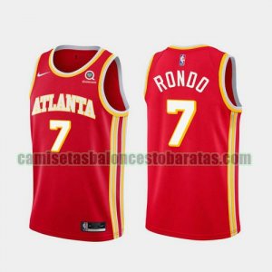 Camiseta Rajon Rondo 7 Atlanta Hawks 2020-21 Icon-edition rojo Hombre
