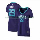 Camiseta Robert Franks 23 Charlotte Hornets statement edition Púrpura Mujer