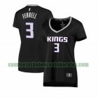 Camiseta Yogi Ferrell 3 Sacramento Kings statement edition Negro Mujer