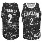 equipacion cleveland cavaliers con kyrie irving #2 luces negro