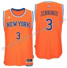 camiseta brandon jennings 3 new york knicks 2016 naranja