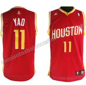camisetas nba baratas houston rockets con yao ming #11 roja
