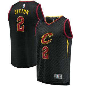 Camiseta Collin Sexton 2 Cleveland Cavaliers 2019-2020 Negro Hombre