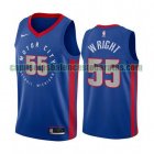 Camiseta Delon Wright 55 Detroit Pistons 2020-21 City Edition Azul Hombre