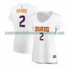 Camiseta Elie Okobo 2 Phoenix Suns association edition Blanco Mujer