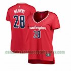 Camiseta Ian Mahinmi 28 Washington Wizards icon edition Rojo Mujer