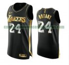 Camiseta Kobe Bryant 24 Los Angeles Lakers 2020-21 Golden Edition Swingman negro Hombre