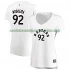 Camiseta Lucas Nogueira 92 Toronto Raptors association edition Blanco Mujer
