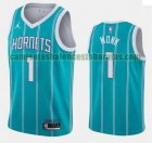 Camiseta Malik Monk 1 Charlotte Hornets 2020-21 Jordan Brand Icon Edition Swingman azul Hombre