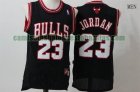 Camiseta Michael Jordan 23 Chicago Bulls Baloncesto Negro Hombre