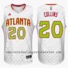 Camiseta NBA john collins 20 2017 atlanta hawks blanco