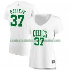 Camiseta Semi Ojeleye 37 Boston Celtics association edition Blanco Mujer