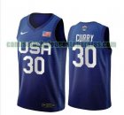 Camiseta Stephen Curry 30 USA 2020 USA Olimpicos 2020 azul Hombre