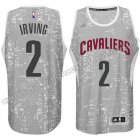 equipacion nba kyrie irving #2 cleveland cavaliers luces gris