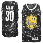 equipacion stephen curry #30 golden state warriors luces negro