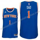 camisetas nba new york knicks 2016 con dad logo 1 azul