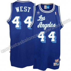 camiseta los angeles lakers con jerry west #44 soul azul
