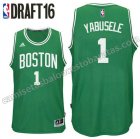 camiseta guerschon yabusele 1 boston celtics draft 2016 verde