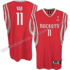 camisetas baloncesto yao ming #11 houston rockets swingman roja