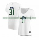 Camiseta Georges Niang 31 Utah Jazz association edition Blanco Mujer
