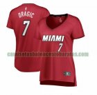 Camiseta Goran Dragic 7 Miami Heat statement edition Rojo Mujer