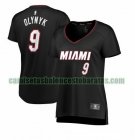 Camiseta Kelly Olynyk 9 Miami Heat icon edition Negro Mujer