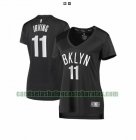 Camiseta Kyrie Irving 11 Brooklyn Nets statement edition Negro Mujer
