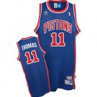 Camiseta NBA Isiah Thomas 11 Retro Detroit Pistons Azul