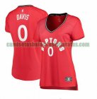 Camiseta Terence Davis 0 Toronto Raptors icon edition Rojo Mujer