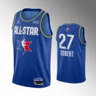 camiseta Rudy Gobert #27 nba all star 2020 azul