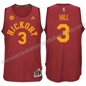 camiseta george hill #3 indiana pacers hickory roja