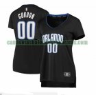 Camiseta Aaron Gordon 0 Orlando Magic 2019 icon edition Negro Mujer