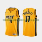 Camiseta Avery Bradley 11 Miami Heat 2020-21 Earned Edition amarillo Hombre