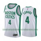 Camiseta Carsen Edward 4 Boston Celtics 2020-21 City Edition Blanco Hombre