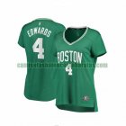 Camiseta Carsen Edwards 4 Boston Celtics icon edition Verde Mujer