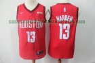 Camiseta James Harden 13 Houston Rockets Earned Edition rojo Hombre
