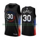 Camiseta Julius Randle 30 New York Knicks 2020-21 City Edition Negro Hombre
